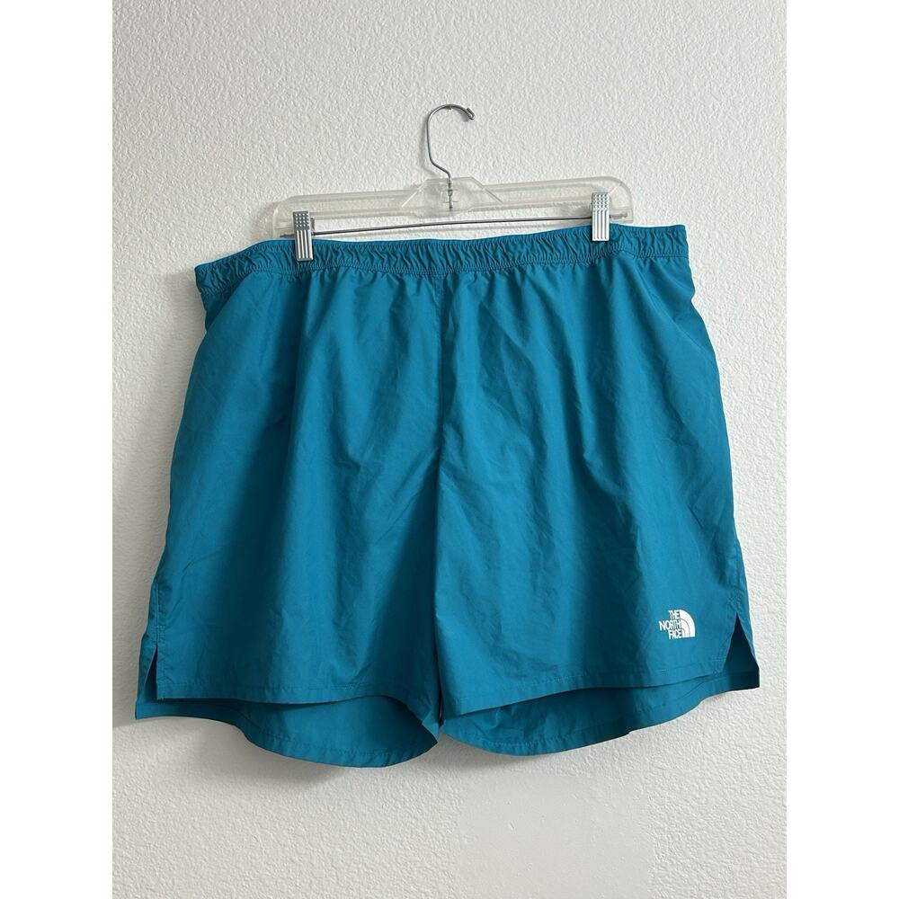The North Face Limitless Run Shorts Men’s XXL Lightweight Lined Blue Drawstring
